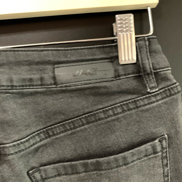 Jag Jeans Gray mid rise Skinny Floral Embroidery 26 size 2 - Picture 5 of 10